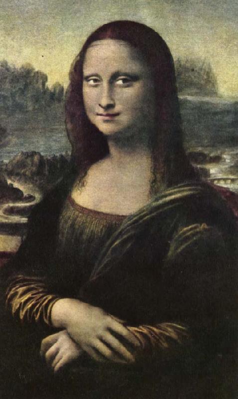 unknow artist Monaco Lisa am failing Lionardo da Vincis most depend malning Sweden oil painting art